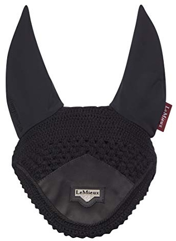 Lemieux Loire Satin Fliegenhaube schwarz L Schwarz