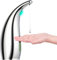 GULICA Soap Dispenser Automatic, 4 Levels Adjustable Soap Dispenser for Kitchen Sink and Bathroom, Touchless, with Infrared Motion Sensor, Waterproof, Silver, 300ml/11oz