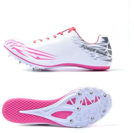 Hombre y Mujer Zapatillas de Clavos,Sprint Shoe - Track,Zapatilla De Correr con Clavos,Entrenamiento de Competición Zapatos,Cómodas Ligero Resistente al Desgaste para Sprint Zpatillas