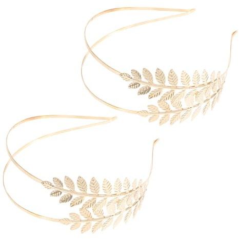 Homoyoyo 2piezas Diadema Doble Capa Adorno Cabeza de Niña Tocado Elegante para Decoración de Boda