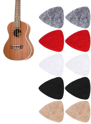 Guitar Picks – Reusable 10 Pieces Multifunctional Guitar Picks, Guitar Picks for Strings – for Concerts, Festivals, Studios, Parties, Beginners, Professionals, Music Enthusiasts