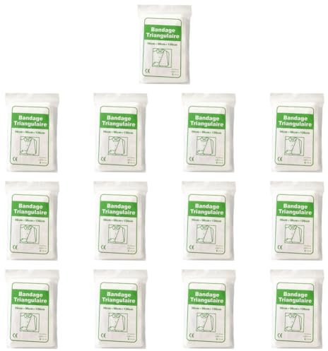 First aid Triangular Bandage Made of Fleece - Versatile Bandage Cloth for Wound Care and Fracture stabilization in Emergencies