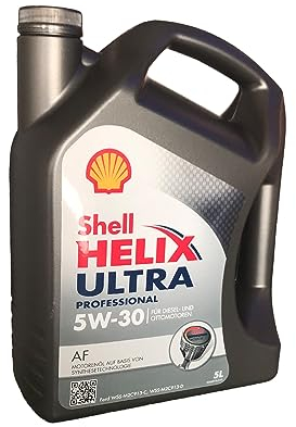 Royal Dutch Shell Lubricants 1280005 Helix Ultra Professional AF 5W-30 5 Liter