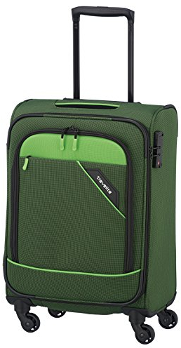 Travelite DERBY 4-Rad Trolley S, 87547-80 Koffer, 55 cm, 41 L, Grün