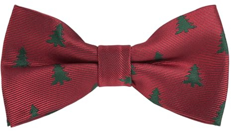 Alizeal Boys Christmas Novelty Pattern Pre-tied Bow Tie, 016-S