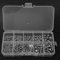 Bolt Nut Gasket Set, 240 Pcs Cross Bolt Stainless Steel Bolt Set M2 M2.5 M3 M4 M5 Stainless Steel Fastening Tool Set with Box, for electronic and woodworking
