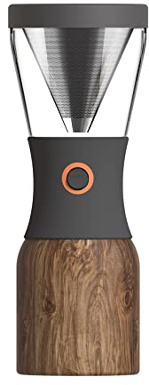 Asobu - Cold Brew coffee maker with wood decoration