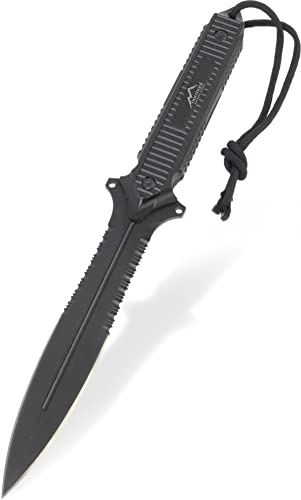 normani Kampfmesser Commander Special Forces mit schwarzer Nylonscheide