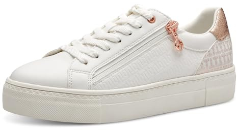 Tamaris Damen Low-Top Sneaker, Frauen Sneaker,Wechselfußbett,Comfort Lining