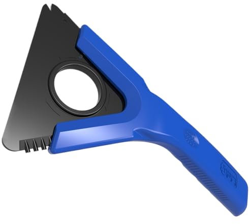 Windshield Ice Scraper - Heavy Duty Frost Snow Remover Tool, Durrable Ice Removal Device | Ergonomic Ice Scraper Window, Multifunctional Auto Frost Cleaner, Essentiial Winter Car Gadget for