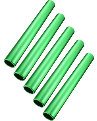 Luxylei Bastón De Relevo para Pista Y Campo, 5 Piezas De Tubo De Aluminio para De Campo, Bastones De Relevo, Bastones De, Equipos De para Práctica De Atletismo Aire Libre.