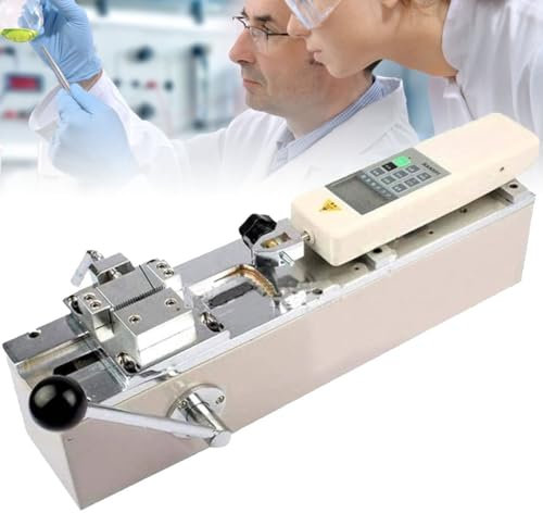 XCSCUK Dinamometro Orizzontale Manuale Digitale 500N Push-Pull Hph, apparecchiatura per Prove di Forza, per Prove di Tensione e Compressione