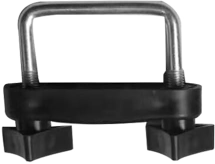 LOLIPPYY Morsetto Portapacchi Auto Staffa Fissaggio Robusta per Barre Tetto Bullone Antiscivolo in Materiale Durevole Facile Installazione per Supporto Bagagli Sul Tetto