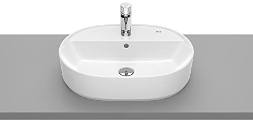 Roca A3270Y000 Waschbecken The GAP ROUND mit Armaturenloch 55x40