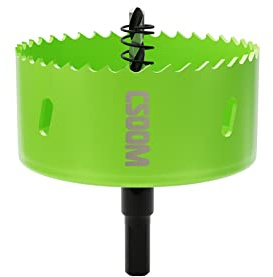 CSOOM 90 mm M42 hålsåg, borrkrona, för arbete i gipsskivor, plast, trä, tunn metall, tunn stålplåt, högpresterande borrverktyg