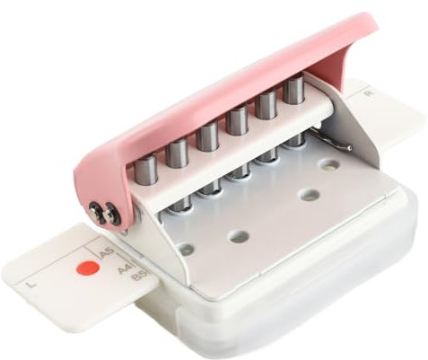 Hochvorbereitete Handbuch Loch Puncher für A4 B5 A5 Papiergröße 99H9 | Stabile Metallstanzmaschine mit 30, 26, 20 Lochkapazität | Office & Schulmaterial