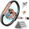 EONDEVO Pulseras Repelentes de Mosquitos, Pulsera Antimosquitos Protección Continua con 10 Recambios de Varillas Antimosquitos para Adultos Niños, Acampada y Trekking