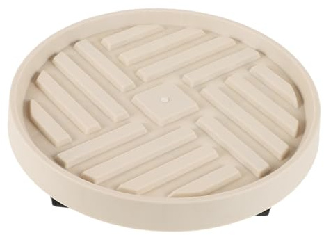 ibasenice Plateau Mobile pour Plantes Support Roulant pour Pots De Fleurs Bac à roulettes Intérieur Extérieur