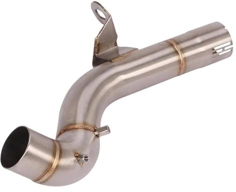 Per BMW F750GS F850GS F750 GS 2018-2021 Silenziatore Di Scarico Per Moto Escape Modificato Tubo Centrale Collegamento Silenziatori Finali scarico silenziatore marmitta