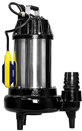 Omnigena - Schmutzwasserpumpe 1100W, 19800 l/h, Max. Förderhöhe 9m, Druckanschluss 2, Spannung 230 V, Edelstahl, Gusseisen, Tauchpumpe