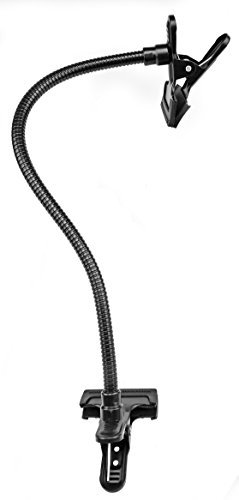 Bresser Braccio Flessibile 64 cm con Molle a Pinza per Microfono Treppiede Luce Supporto Accessori Studio Campeggio