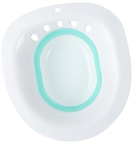 SOLUSTRE Heimbidet Faltbares Bidet Waschbecken Für Frauen Pflegebidet Weiß Grün Platzsparend Hämorrhoiden Schwangere Für Zuhause