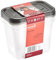 keeeper Set 3x Fredo Tarro de conservación de alimentos frescos rectangular 1 l