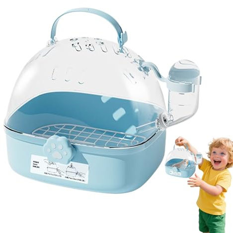 Duvcoywae Transporteurs pour Oiseaux | Transporteur Sac pour Oiseaux,Caisse Transportable Ventilée avec Bouteille d'eau pour Petits Animaux