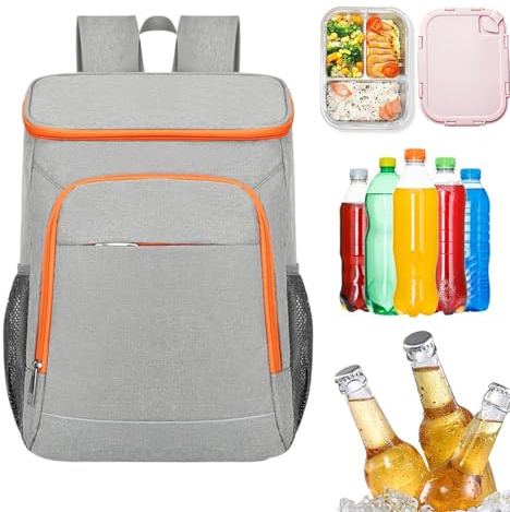 Sac à dos à déjeuner 50 L – Sac à dos isotherme portable léger | Boîte étanche étanche pour pique-nique, barbecue, camping, randonnée, plage, voyage