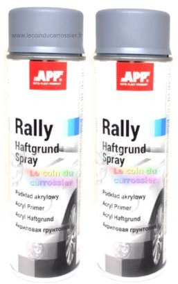 2 bombes appret aérosol couvrant, garnissant