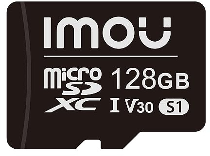 128GB Micro SD Card Imou SDXC Memory Card Full HD Speed Up to 95/25MB/s UHS-I SD Adapter for Smartphones, Tablets, Action Cameras, Drones (128GB)