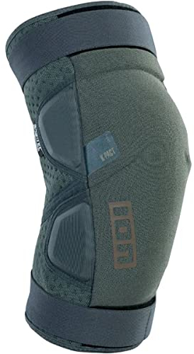 Ion K-Pact 2022 - Ginocchiere da ciclismo, taglia L, colore: Grigio