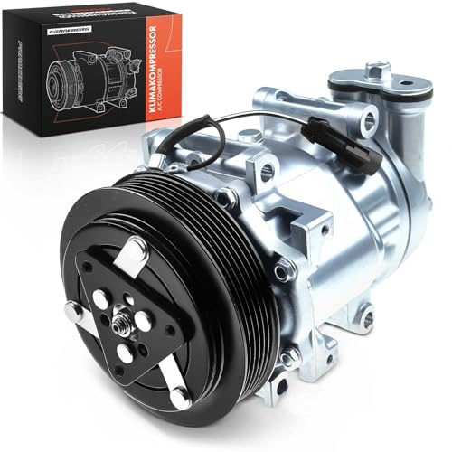 Frankberg Compressore per aria condizionata con frizione 60653652 | Compatibile con: 145.930, Dedra SW 835, Delta II 836, Marea 185, 156 Sportwagon 932, Lybra 839, Bravo I 182, 146.930