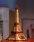 ROBOTIME Architecture Paris Eiffelturm, 3D Puzzle Holz mit Lichtern, Modellbausatz 164 Teile Hoch 53cm, Holzpuzzle Geschenke für Erwachsene und Kinder
