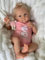 RXDOLL Realistische Reborn Baby Puppen Silikon Vinyl Ganzkörper Mädchen 18 Zoll Lebensechte Babypuppen, die wie das echte Leben Aussehen Neugeborenes Baby Puppe Anatomisch korrektes