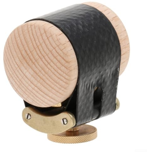 ZYWUOY Altsaxophon-Ligaturen, Leder, schwarz, leicht, universelle Passform, einfach zu bedienen, stilvoll