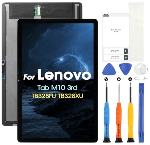 für Lenovo Tab M10 LCD Bildschirm für Lenovo Tab M10 3rd Gen TB328FU TB328XU TB328 Ersatz des Touchscreens Assembly mit Reparatur-Set (Schwarz)