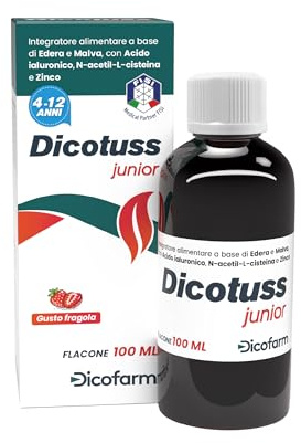Dicotuss Junior Sciroppo Tosse Bambini 100 ml - Dicofarm