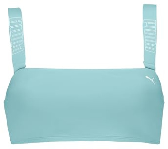 Puma SWIM Kvinnor Bandeau Top 1P, Mint, M