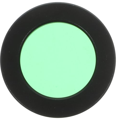 HOMSFOU Mondfilter Teleskop 1,25 Zoll Professionelles Zubehör aus Glas und Aluminiumlegierung zur Beobachtung nebeliger Planeten kompatibel mit Standard-Teleskopen
