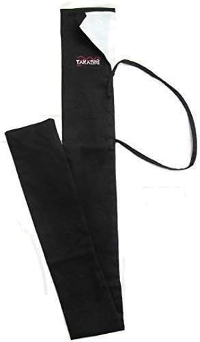 Nws Nihontō Japanese Shihan TRAINING BOKKEN Sword Aikido Carry Case Japanese Samurai Sword Katana CLOTH Sword Bag Carrying Case Warriors Black