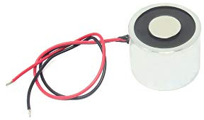 Energise zum Entfernen von Elektromagnet Mit M6 Montageloch - 35mm Durchmesser x 30mm Dicke - 10kg Zug - 24 V Dc/11W