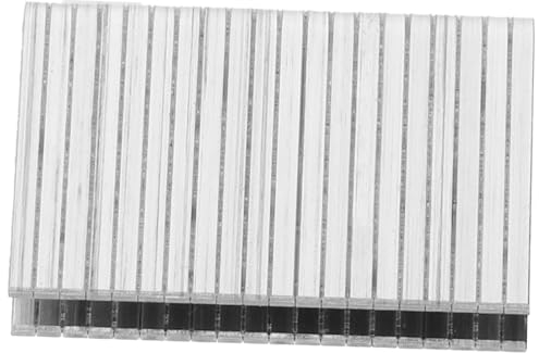 20St Blindreparaturnägel Standard-Heftklammern Verschlussklammern fensterladenhalter halterung für plissees Fenstervorhänge Vorhang Laden Reparatur Jalousie-Ersatzlamellenklammern