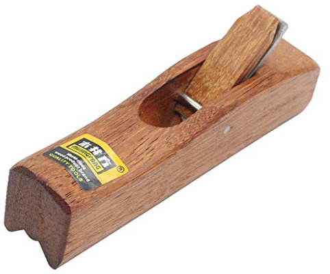 Pialla da falegname in palissandro per la lavorazione del legno, 115 x 25 x 30 mm