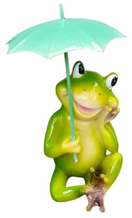 LIGSLN Frosch-Gartenstatue für den Außenbereich, Gartendekoration, Teich, Rasen, Statuen, Gartenskulptur, Dekorationen für Zuhause, Hof, Dekoration
