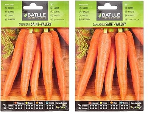 Semillas Batlle Zanahoria SAINT VALERY (Paquete de 2)