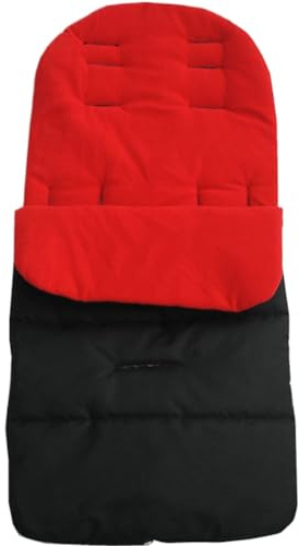 Saco para cochecito cálido y acogedor saco de dormir para cochecito con forro polar impermeable y resistente al viento funda para desmontable 2 en 1 para invierno la mayoría de los coch
