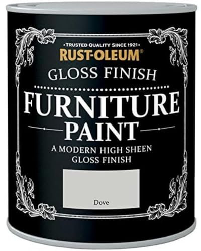 Rust-Oleum Gloss Furniture Paint Dove 125ml