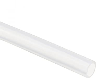 uxcell Silikonschlauch, 12 mm Innendurchmesser x 14 mm Außendurchmesser, 18 m, flexibler Silikon-Gummi-Schlauch, Wasser-/Luftschlauch, lichtdurchlässig für Pumpenübertragung