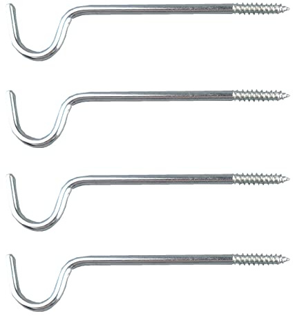 Kowibcl 4pcs Single Curtain Rod Support,Simple Curtain Rod Bracket Without Screws,2-1/2inch